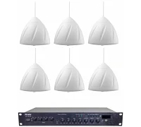 Комплект звуку DV audio LA1206PS5W для приміщень до 160 м²