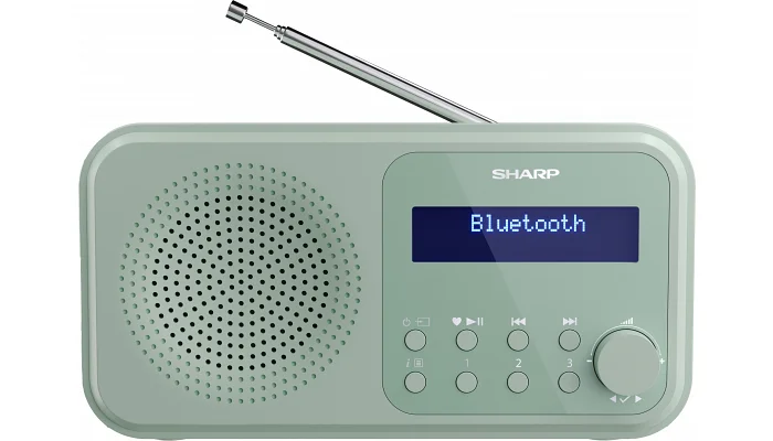 Портативне радіо SHARP DR-P420 Green, фото № 1