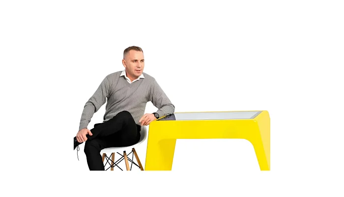 Інтерактивний стіл INTBOARD ZABAVA 32" 2.0 UF (Yellow), фото № 5
