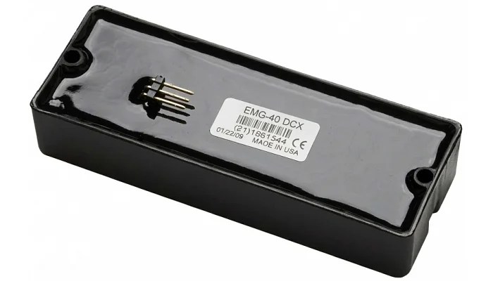 Звукознімач для бас-гітари EMG 40DCX (чорний), фото № 2
