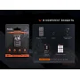 Фонарь наключный Fenix E03R V2.0 (синий)