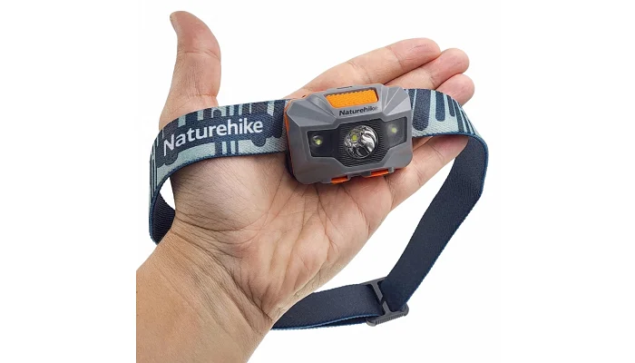 Ліхтар налобний Naturehike TD-02 NH00T002-D (orange-gray), фото № 6