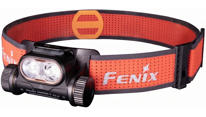 Ліхтар налобний Fenix HM65R-T V2.0 (black), фото № 1