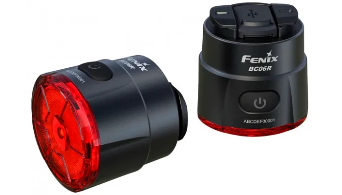 Велофара задня Fenix BC06R, фото № 1