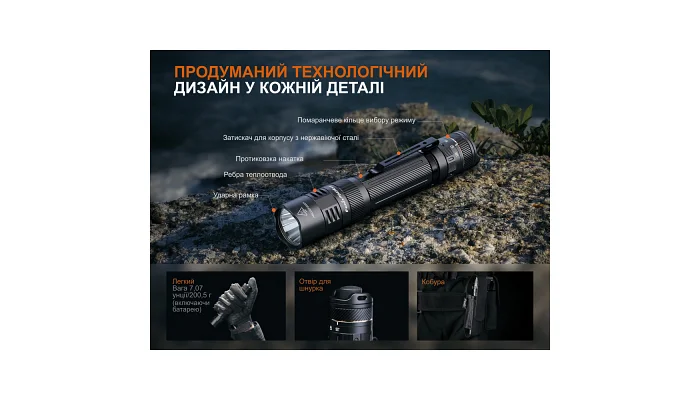 Ліхтар тактичний Fenix PD45R ACE, фото № 18