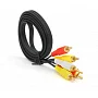 Міжблоковий кабель Voltronic 3xRCA (тато) – 3xRCA (тато) 1,5 м