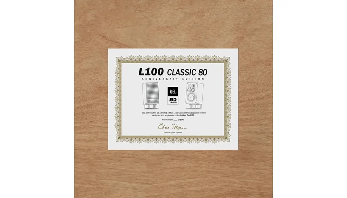 Полична акустична система JBL L100 Classic 80, фото № 6