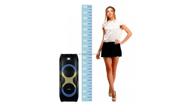 Автономная акустическая система TMG ZXX-5580 (BT+2MIC+USB+FM+TWS), фото № 2
