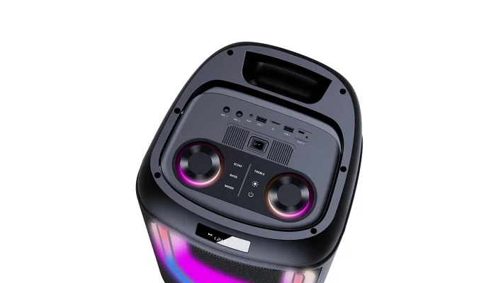 Автономна акустична система TMG В208-04 (2MIC+BT+USB+FM+TWS), фото № 6