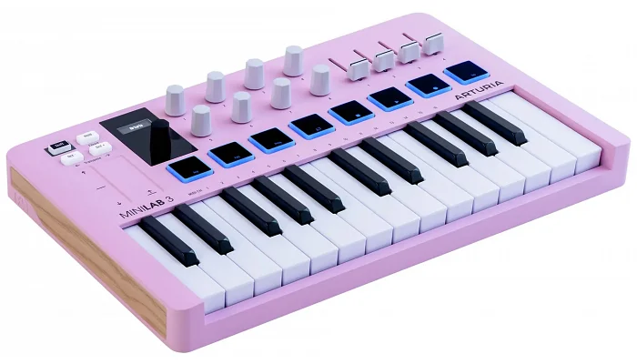 MIDI-клавиатура Arturia MiniLab 3 + Arturia Analog Lab V (Rose Quartz), фото № 4