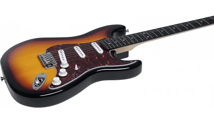 Электрогитара Eko ST100 (Sunburst), фото № 3