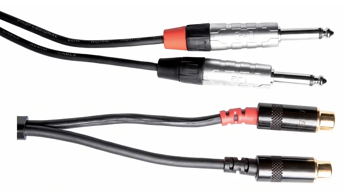Міжблочний кабель ALPHA AUDIO GEWA Pro Line 2xJack 6.3 – 2xRCA (3 м), фото № 1