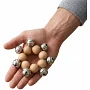 Браслет шейкер Rohema Ankle Bells Natural 7 High