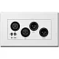 Настінна AV-панель Blustream DA22XLR-WP-EU-V2