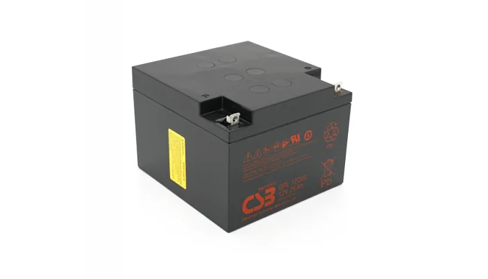 Аккумуляторная батарея AGM CSB GPL12260 12V / 26Ah, фото № 1