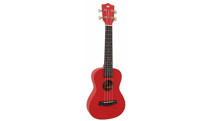 Електроакустичне укулеле Alfabeto U23 EQ (red) + чохол, фото № 1