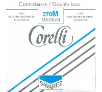 Комплект струн для контрабаса Savarez Corelli Orchestra Medium Tungsten wound 370M