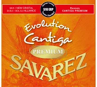 Струни для класичної гітари Savarez Evolution Cantiga Premium 510ERP Normal Tension