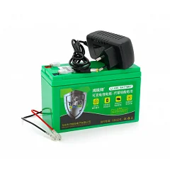 Літієва акумуляторна батарея Voltronic 12 В / 14 А з елементами Li-ion 18650 + зарядний пристрій