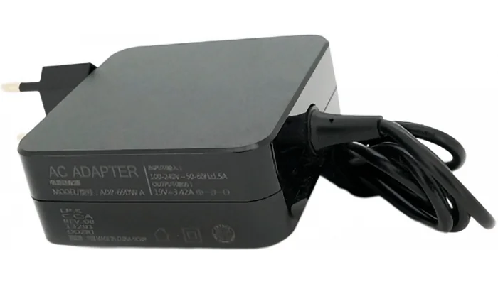 Блок живлення для ноутбука MERLION ACER 19V 3.42A (65 Вт) + кабель живлення, фото № 2