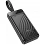 Зовнішній акумулятор (повербанк) HOCO J123B (30000 mAh), Black