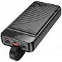 Зовнішній акумулятор (повербанк) HOCO J123B (30000 mAh), Black