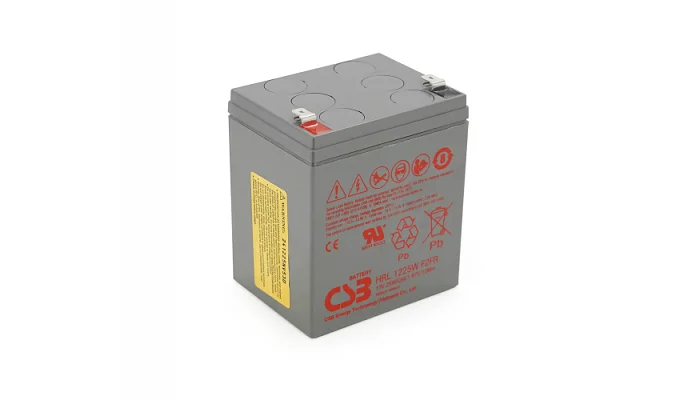 Акумуляторна батарея AGM CSB HRL1225WF2 12 В / 5,8 А·год, фото № 1