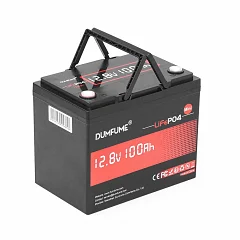 Акумуляторна батарея LiFePO4 Dumfume MINI 12,8 В / 100 А·год / 1280 Вт·год