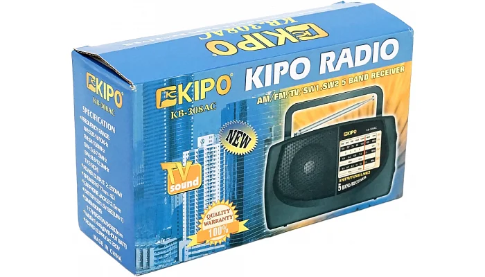 Портативний радіоприймач Voltronic KIPO KB-308, фото № 4