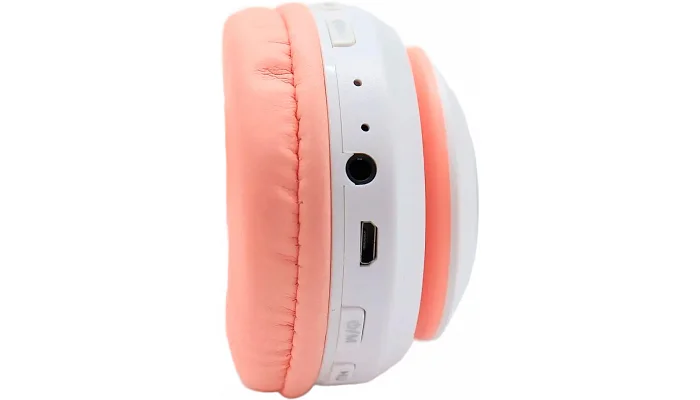 Дитячі бездротові Bluetooth навушники з підсвічуванням Voltronic Cat Ear YR-28 Led (Pink), фото № 4