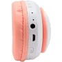 Дитячі бездротові Bluetooth навушники з підсвічуванням Voltronic Cat Ear YR-28 Led (Pink)