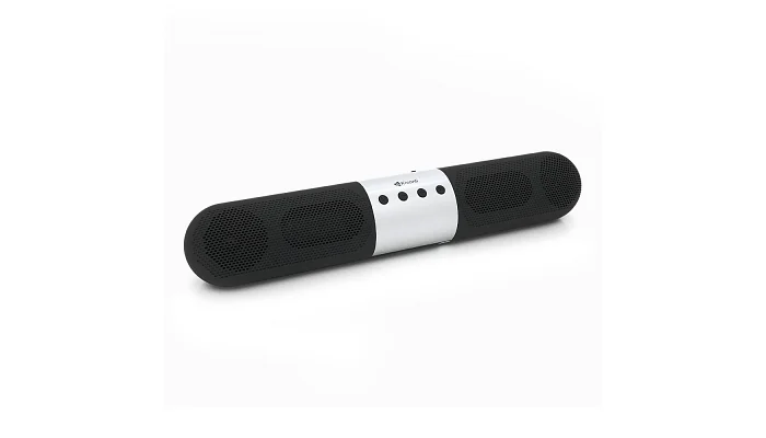 Бездротова портативна Bluetooth-колонка Kisonli LED-906 (Black+Silver), фото № 1