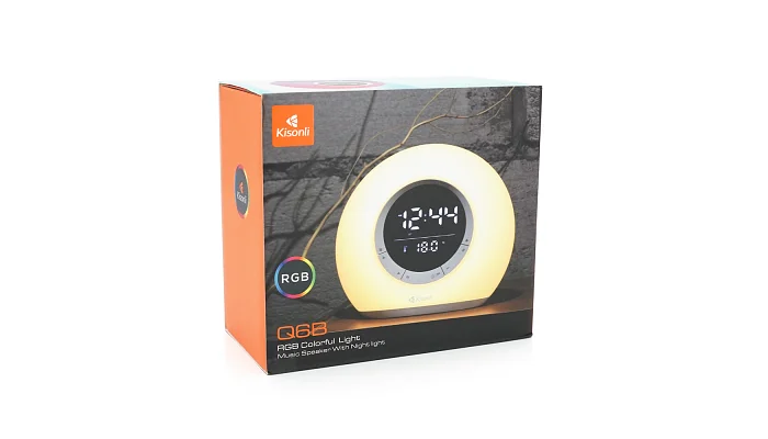 Бездротова портативна Bluetooth-колонка Kisonli Q6B (Silver), фото № 5