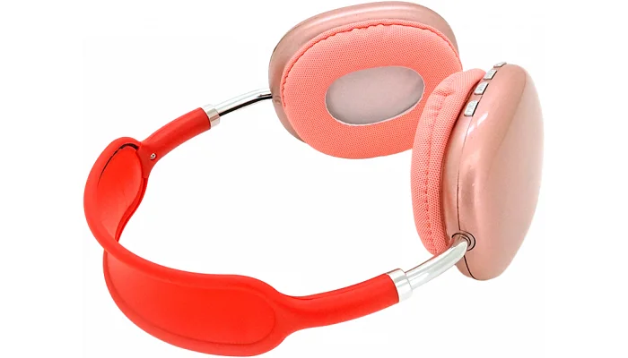 Бездротові накладні навушники Voltronic Macaron P9 (red), фото № 2