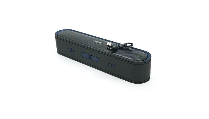 Беспроводная портативная Bluetooth колонка Kisonli LED-915 (Blue), фото № 3