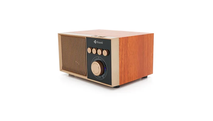 Беспроводная портативна Bluetooth колонка Kisonli G10 (Brown), фото № 2