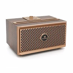 Бездротова портативна Bluetooth-колонка Kisonli G1, Dark wood (Brown)