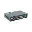 PoE-комутатор MERLION, 8×10/100 PoE + 1×Single Fiber Tx1310nm 20km, 52V 2.3A (вбудований БП)