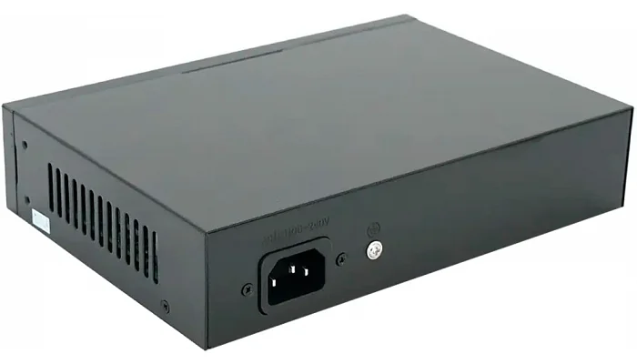 PoE-комутатор MERLION, 16×10/100/1000 PoE + 2×RJ45, 52V 3.85A (вбудований БП), фото № 3