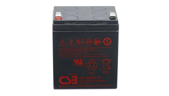 Аккумуляторная батарея AGM CSB HR1227WF2 12V / 6,5Ah, фото № 1