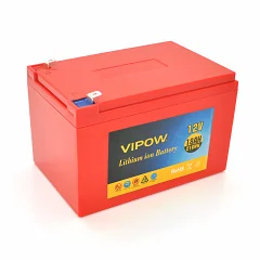 Аккумуляторная батарея литиевая Vipow 12V / 18Ah с элементами Li-ion 18650
