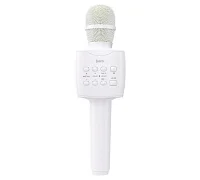 Бездротовий Bluetooth-мікрофон для караоке HOCO BK5 (білий)