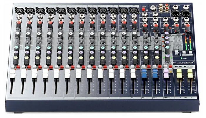 Аналоговий пульт мікшерний Soundcraft EFX12 +K EU, фото № 1