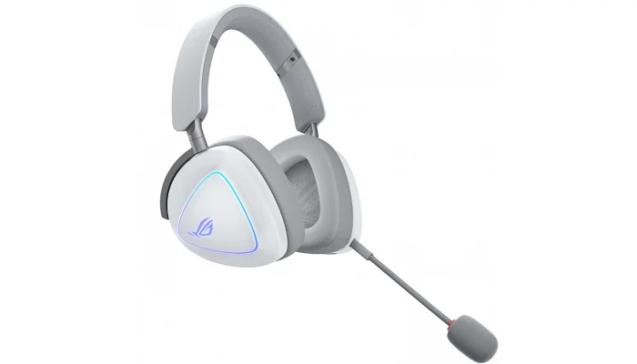 Ігровий гарнітура ASUS ROG Delta II RGB (moonlight white), фото № 2