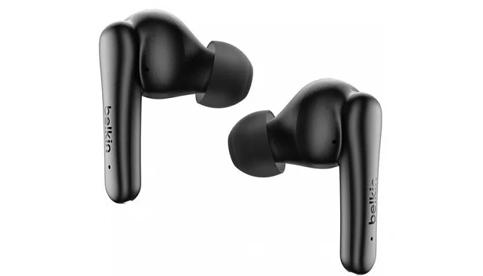 Бездротові вакуумні навушники TWS Belkin Soundform Rhythm True Wireless ANC (black), фото № 2