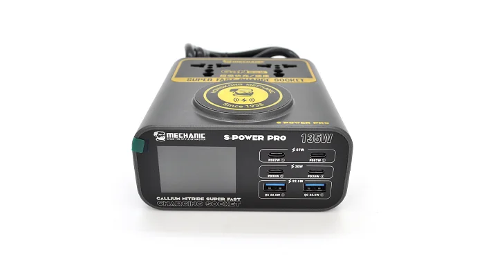 Портативна зарядна станція з цифровим дисплеєм MECHANIC S-Power Pro 220 В / 135 Вт, фото № 1