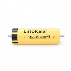 Акумулятор LiFePO4 LiitoKala 46135 3,2 В / 25 А·год (жовтий)