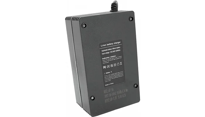Зарядний пристрій для акумуляторів Voltronic LiFePo4 60V (73V), 20S, 10A, 750W (штекер Triangle plug), фото № 2