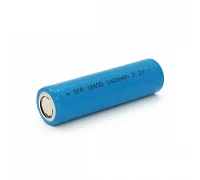 Акумулятор LiFePO4 IFR18650 1400 мА·год / 3,2 В (синій)