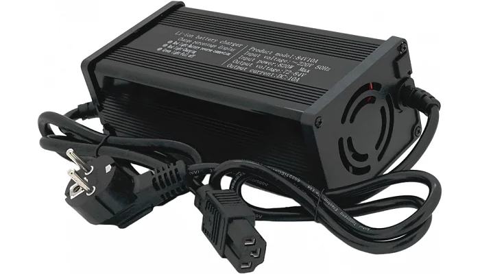 Зарядний пристрій для акумуляторів Voltronic LiFePo4 72V (87.6V), 24S, 10A (штекер Triangle plug), фото № 1